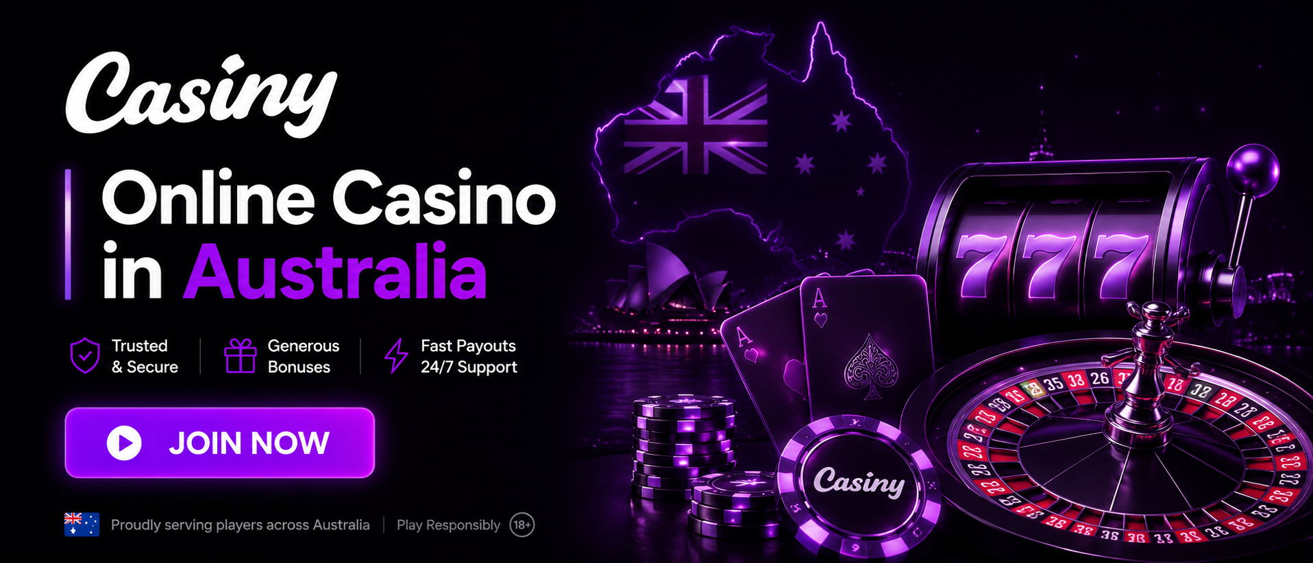 Popular slots at Casiny Casino